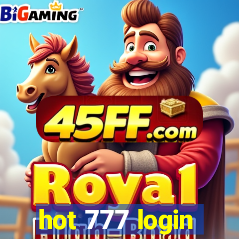 hot 777 login